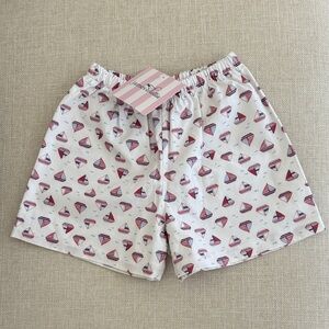 Sailor & Sail Kids White Sailboat Shorts